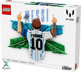 Klocki editions 43018 lionel messi - cieszynka LEGO