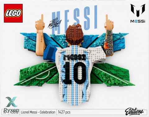 Klocki editions 43018 lionel messi - cieszynka LEGO
