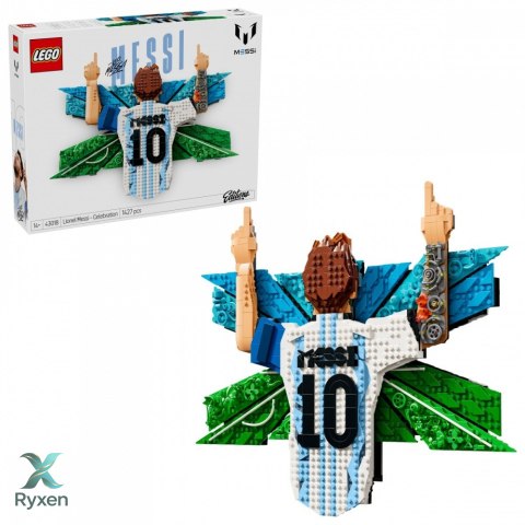 Klocki editions 43018 lionel messi - cieszynka LEGO
