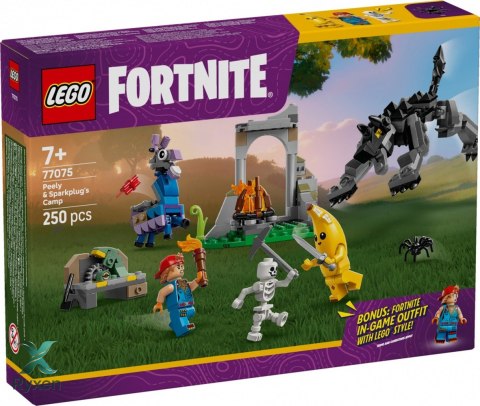 Klocki fortnite 77075 skórek i iskra oraz obóz LEGO
