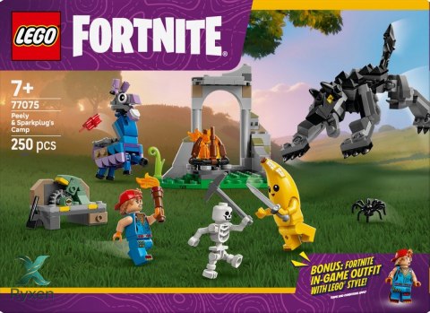 Klocki fortnite 77075 skórek i iskra oraz obóz LEGO