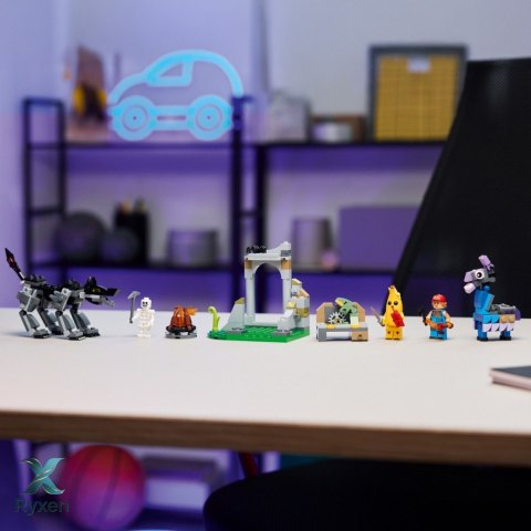 Klocki fortnite 77075 skórek i iskra oraz obóz LEGO