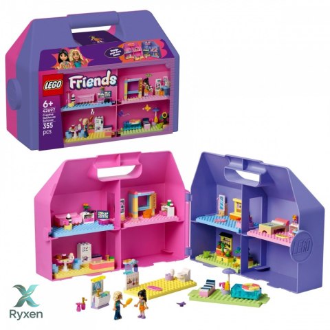 Klocki friends 42697 kreatywna walizka z domkiem dla lalek LEGO