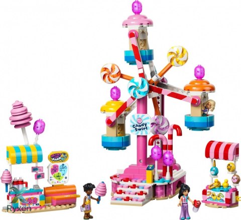 Klocki friends 42700 cukierkowo-babeczkowy diabelski młyn LEGO
