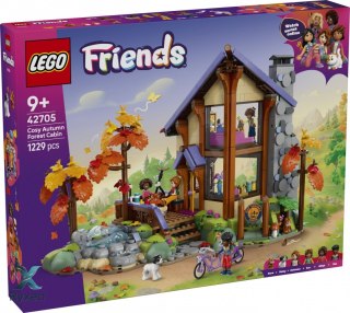 Klocki friends 42705 jesienna leśna chatka LEGO