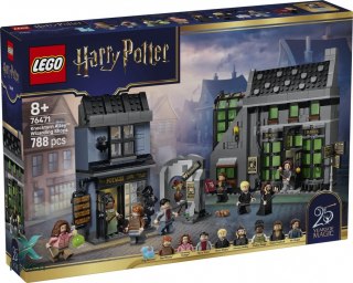 Klocki harry potter 76471 magiczne sklepy na ulicy Śmiertelnego nokturnu LEGO