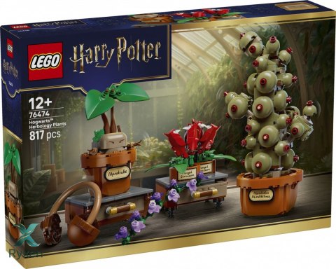 Klocki harry potter 76474 rośliny z lekcji zielarstwa w hogwarcie LEGO