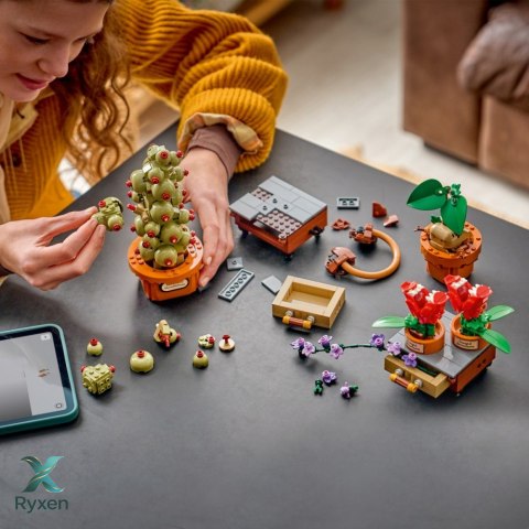 Klocki harry potter 76474 rośliny z lekcji zielarstwa w hogwarcie LEGO