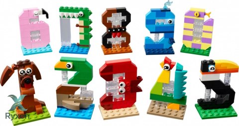 Klocki iconic 40807 urodzinowe cyferki LEGO