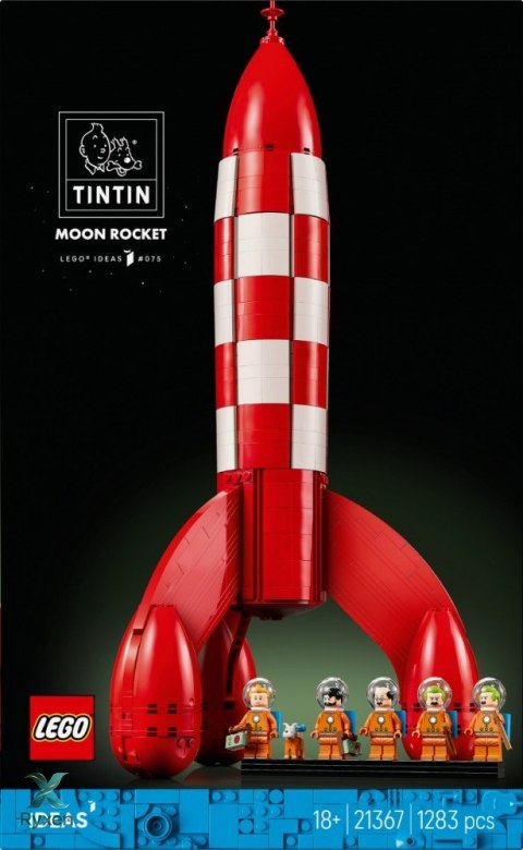 Klocki ideas 21367 tintin i rakieta na księżyc LEGO