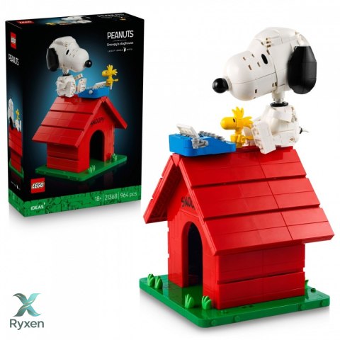 Klocki ideas 21368 fistaszki: buda snoopyego LEGO