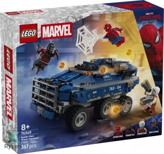 Klocki marvel super heroes 76349 pościg spider-mana za więźniarką LEGO