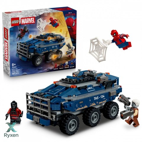Klocki marvel super heroes 76349 pościg spider-mana za więźniarką LEGO