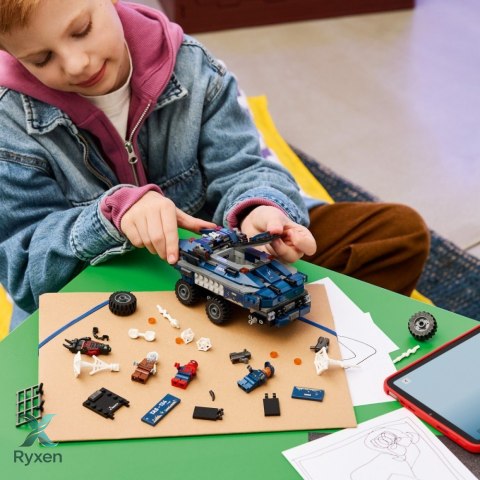 Klocki marvel super heroes 76349 pościg spider-mana za więźniarką LEGO