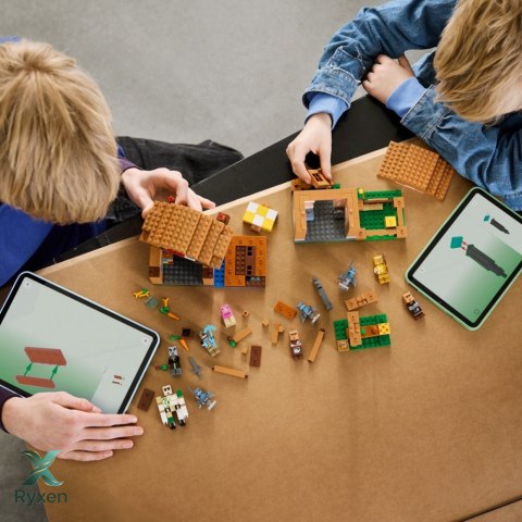 Klocki minecraft 21596 najazd przywoływaczy na wioskę LEGO