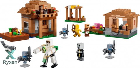 Klocki minecraft 21596 najazd przywoływaczy na wioskę LEGO