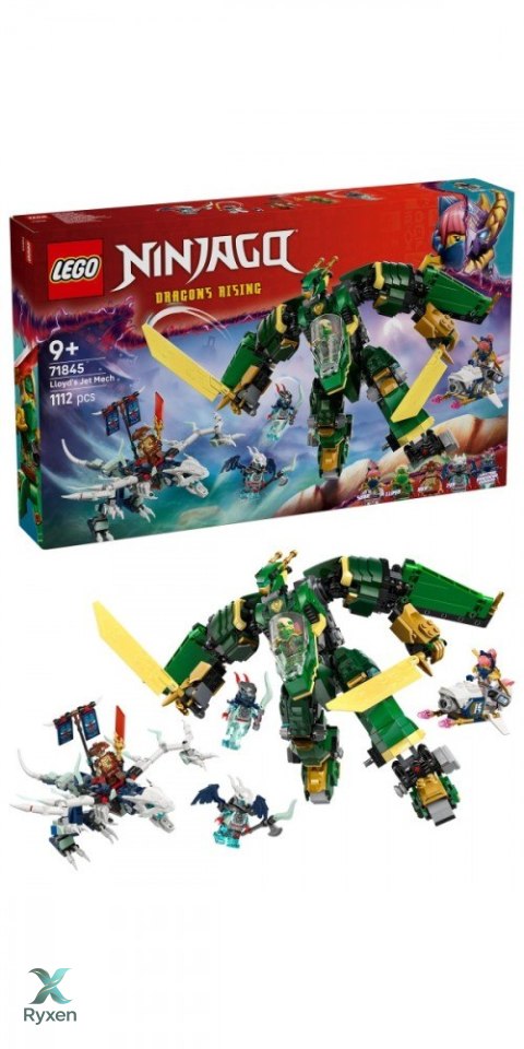 Klocki ninjago 71845 odrzutowy mech lloyda LEGO