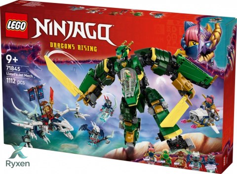 Klocki ninjago 71845 odrzutowy mech lloyda LEGO
