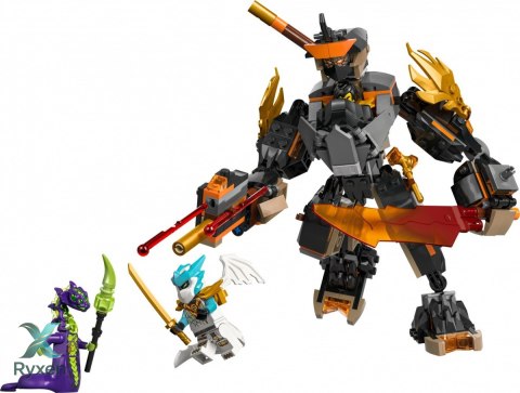 Klocki ninjago 71854 mech specjalny colea i zane w smoczej zbroi LEGO