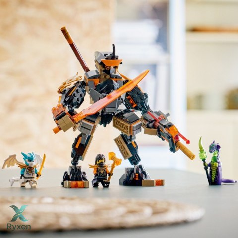 Klocki ninjago 71854 mech specjalny colea i zane w smoczej zbroi LEGO