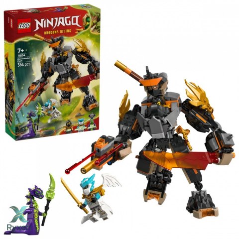 Klocki ninjago 71854 mech specjalny colea i zane w smoczej zbroi LEGO