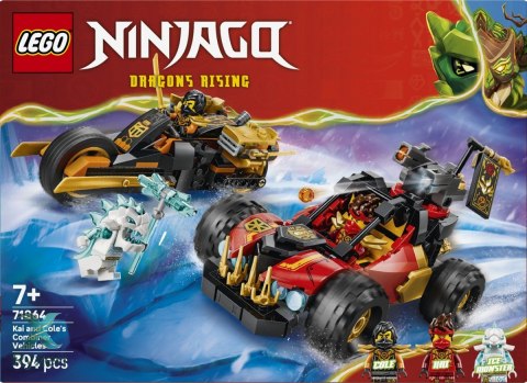 Klocki ninjago 71864 wielofunkcyjne pojazdy kaia i colea LEGO