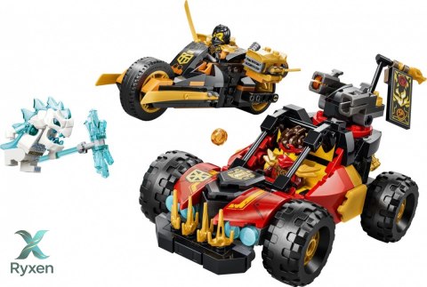 Klocki ninjago 71864 wielofunkcyjne pojazdy kaia i colea LEGO