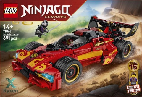 Klocki ninjago 71867 ninjaścigacz x-1 - 15-lecie LEGO