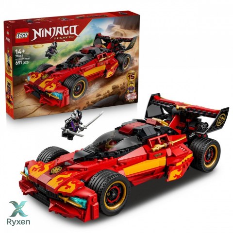 Klocki ninjago 71867 ninjaścigacz x-1 - 15-lecie LEGO