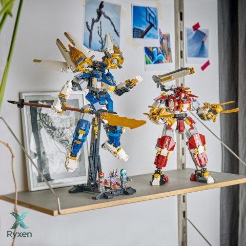 Klocki ninjago 71870 bliźniacze tytanowe mechy LEGO