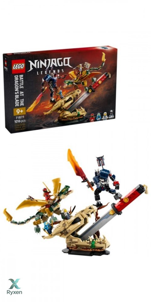 Klocki ninjago 71871 bitwa o smocze ostrze LEGO