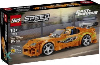 Klocki speed champions 77260 szybcy i wściekli toyota supra mk4 LEGO