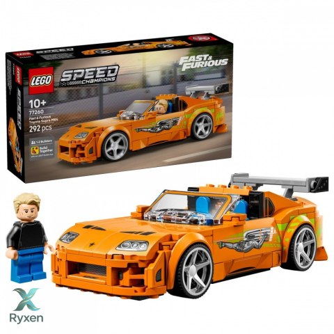 Klocki speed champions 77260 szybcy i wściekli toyota supra mk4 LEGO