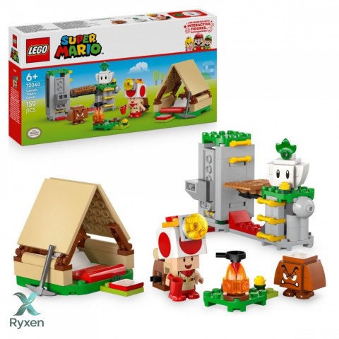 Klocki super mario 72040 captain toad i obóz LEGO