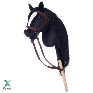 Koń na kiju hobby horse hoppihorse a3 czarny, maść kara TOOTINY