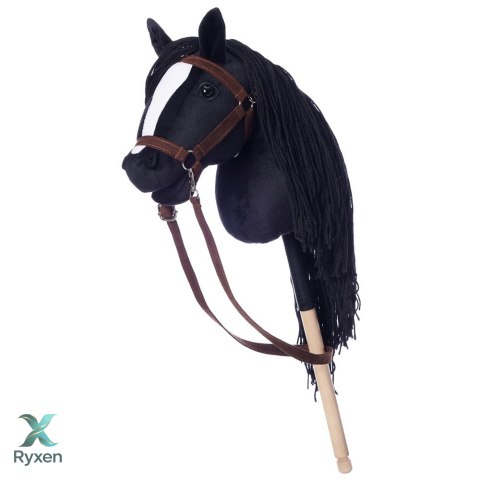Koń na kiju hobby horse hoppihorse a3 czarny, maść kara TOOTINY