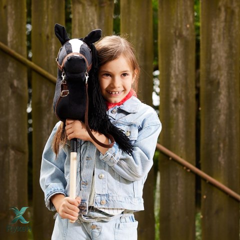 Koń na kiju hobby horse hoppihorse a3 czarny, maść kara TOOTINY