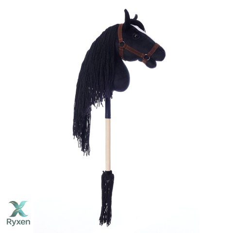 Koń na kiju hobby horse hoppihorse a3 czarny, maść kara TOOTINY