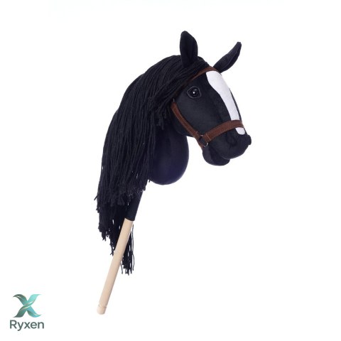 Koń na kiju hobby horse hoppihorse a3 czarny, maść kara TOOTINY
