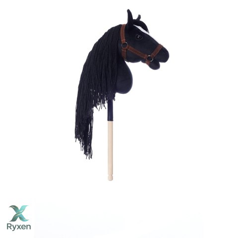 Koń na kiju hobby horse hoppihorse a3 czarny, maść kara TOOTINY