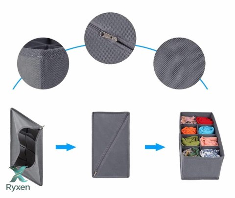 AG126G Organizer bieliznę zestaw 3szt ATL