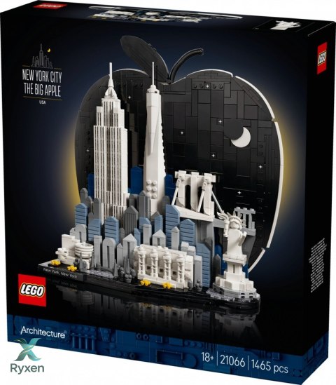 Klocki architecture 21066 nowy jork - wielkie jabłko LEGO