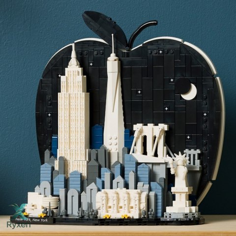 Klocki architecture 21066 nowy jork - wielkie jabłko LEGO