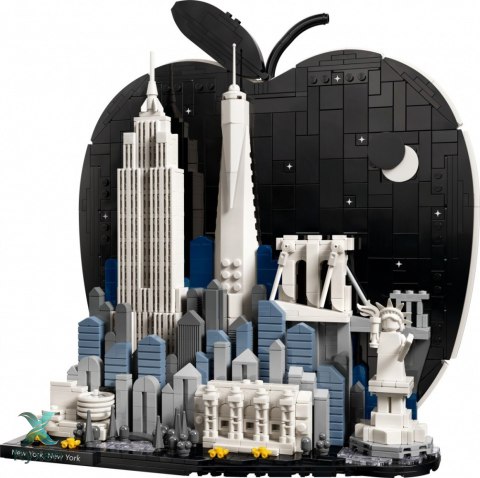 Klocki architecture 21066 nowy jork - wielkie jabłko LEGO