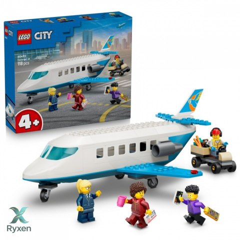 Klocki city 60492 samolot pasażerski LEGO