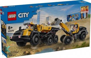 Klocki city 60494 wywrotka i ładowarka czołowa LEGO