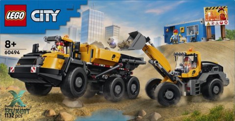 Klocki city 60494 wywrotka i ładowarka czołowa LEGO