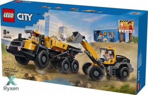 Klocki city 60494 wywrotka i ładowarka czołowa LEGO