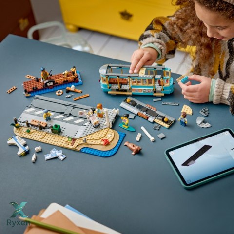 Klocki city 60506 tramwaj przy plaży LEGO