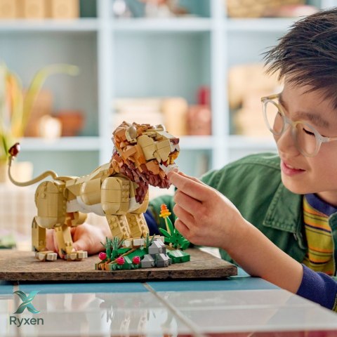 Klocki creator 31386 dzikie zwierzęta: dumny lew LEGO